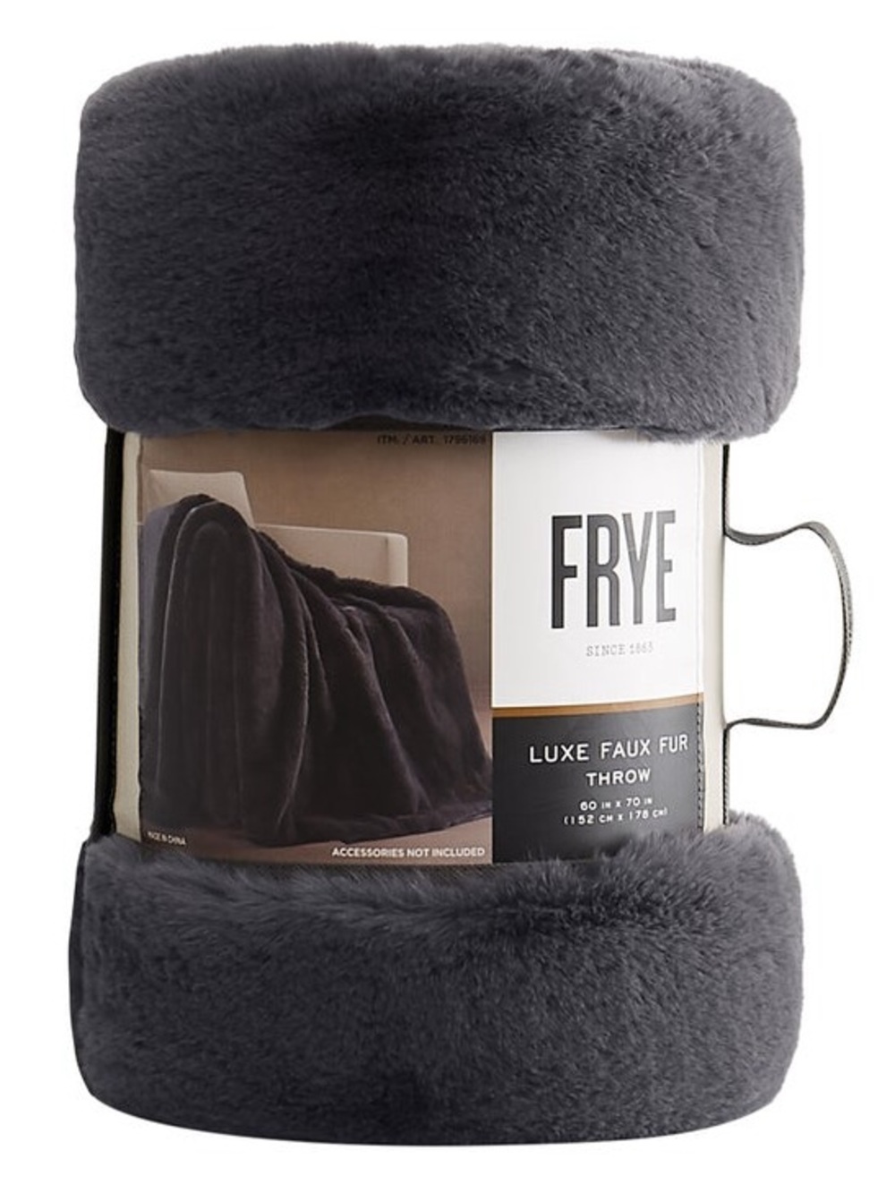 FRYE Luxe Faux Fur Throw